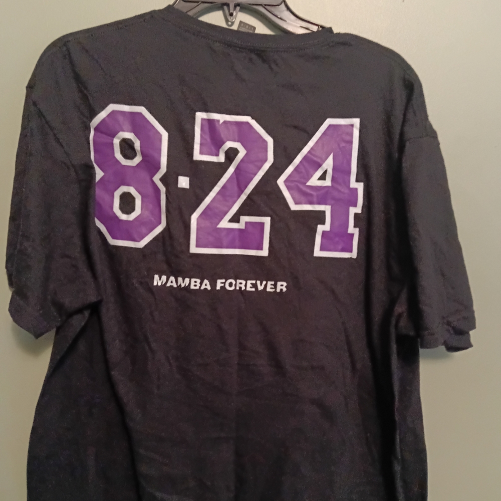 Black and Purple Graphic Tee